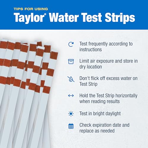 Taylor S-1341 Salt Test Strips – 10 Count – image 2