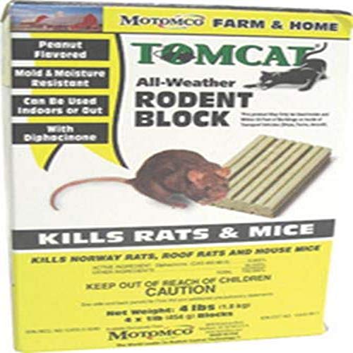 Tomcat All Weather Rodent Bait Blocks – 1 lb
