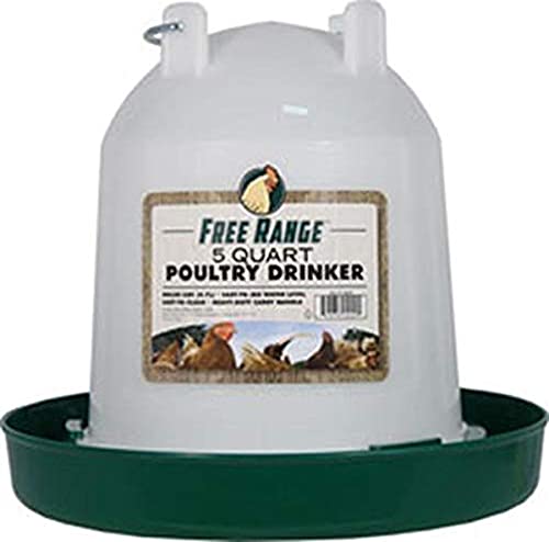 Harris Farms Plastic Poultry Drinker, 5 Quart