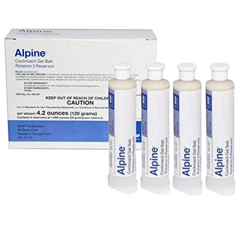 BASF Alpine Rotation 2 Cockroach Gel Bait – 4 × 30 g Syringes