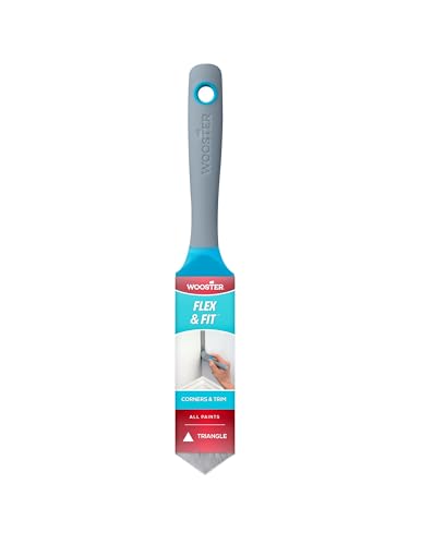 Wooster 8710 Flex & Fit Paintbrush, Gray/Blue