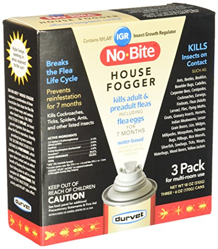 Durvet No Bite IGR House Fogger – 6 oz, 3 Pack