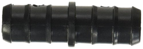 Hydrofarm AAC50 Active Aqua, 1/2-Inch, 10-Pack 1/2" Straight Connector, Pack of 10, Black