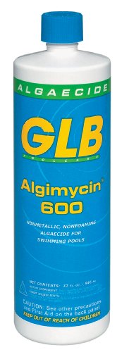 GLB Pool & Spa Products 71108 Algimycin 600 1-Quart Algaecide