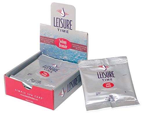 Leisure Time BE-30320A Sodium Bromide Spas and Hot Tub Cleaner, 2 oz (Pack of 6) (Packaging may vary)