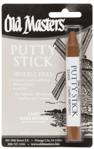 Old Masters Perfect Match Putty Stick – Dark Brown (32405)