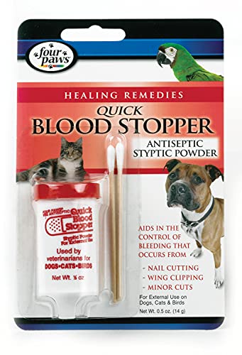 Four Paws Antiseptic Blood Stopper Powder – 0.5 oz
