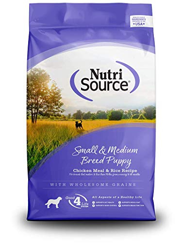 NutriSource Small & Medium Breed Puppy Dry Food – 5 lb