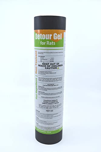 Detour Gel for Rats Pipe Tunnel | 100% Fool-Proof Rodent Repellent Device | Ready-to-Use | Designed with Safety in Mind for Pets & Kids | Toxin-Free