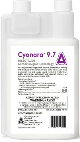 Control Solutions Cyonara 9.7% Insecticide – 1 Quart
