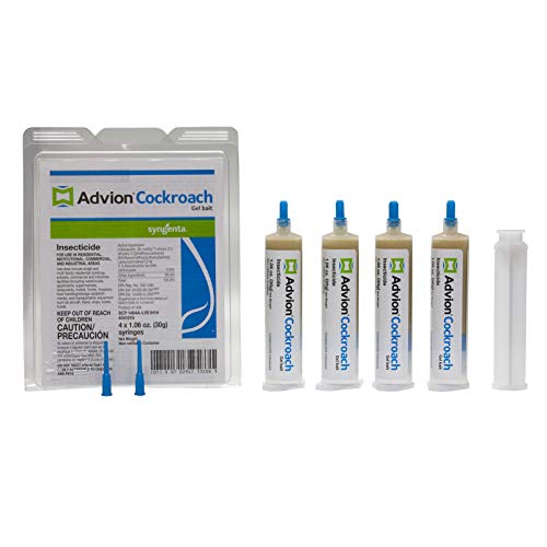 Syngenta Advion Cockroach Gel Bait 4 X 30 Gram Tubes Roach Control