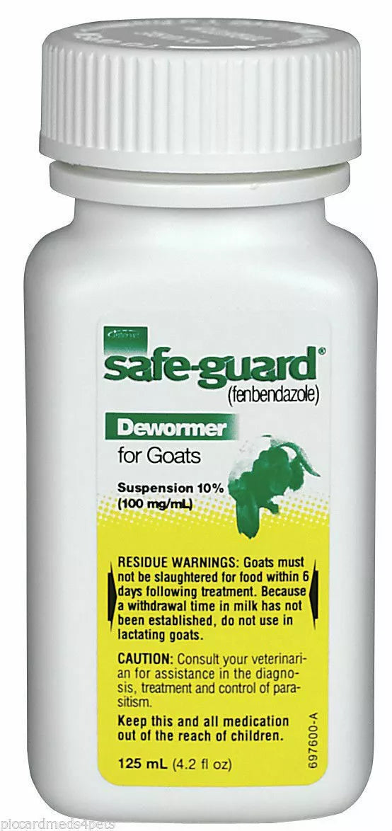 Merck Safeguard Goat Dewormer, 125ml