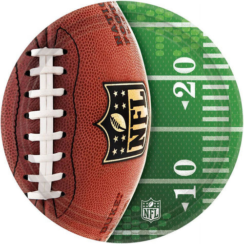 Amscan NFL 7 in Cake Plates – 8 Pack