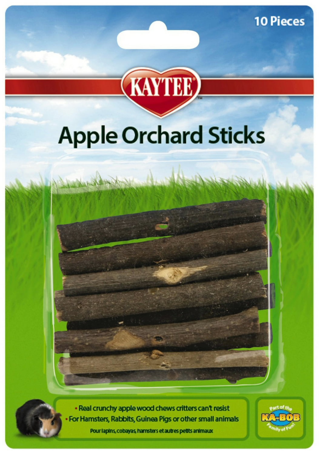 Kaytee Apple Orchard Sticks – 10 Count