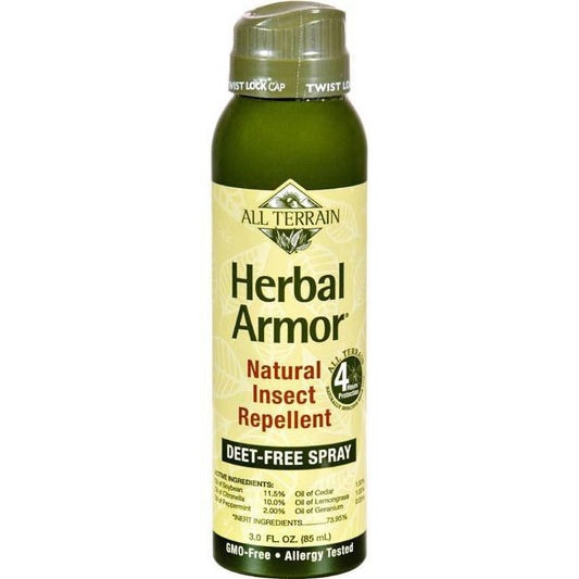 All Terrain HG1215193 3 oz Herbal Armor Natural Insect Repellent Continuous Spray