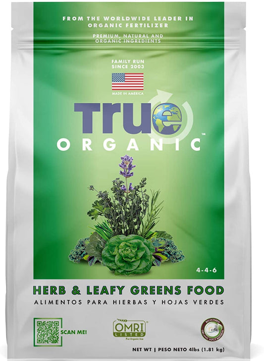 True Organic (#R0010) Granulat Herb & Leafy Greens Food 4 lb bag