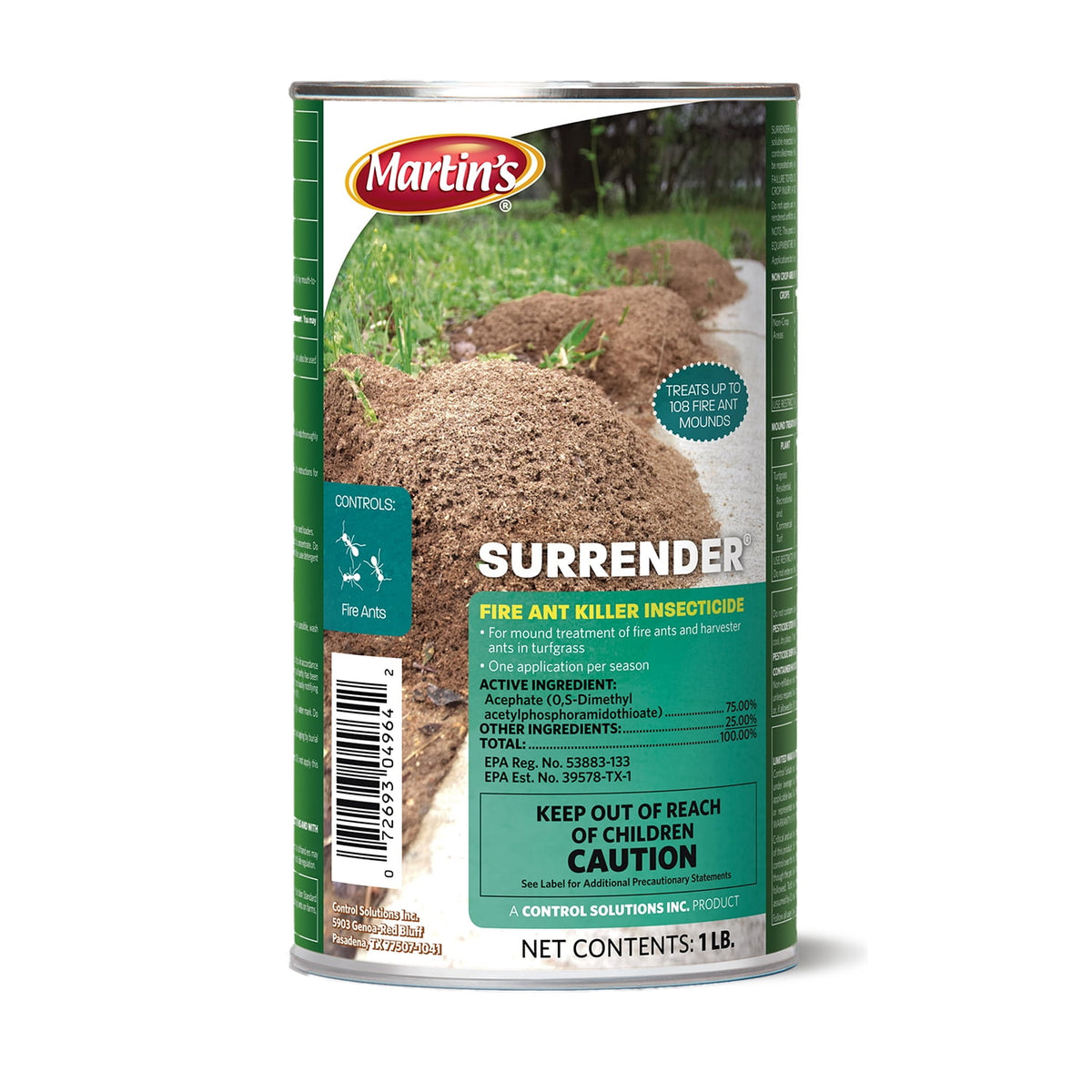 Martin's Surrender Fire Ant Killer – 1 lb