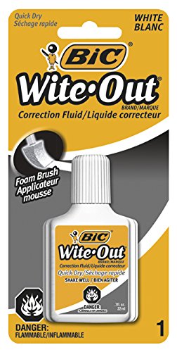 BIC Wite-Out Quick Dry Correction Fluid – 20 ml – image 2