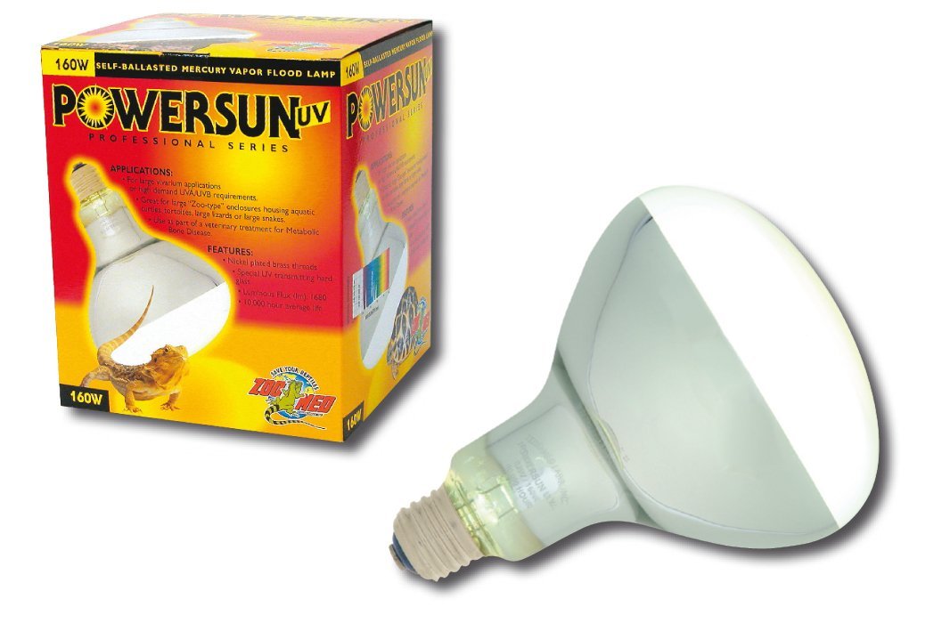 Zoo Med PowerSun UV Mercury Vapor Lamp – 160 W – image 2