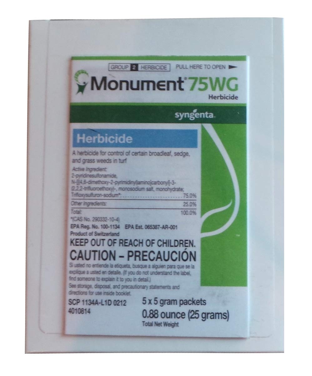 Syngenta Monument 75 WG Herbicide – 5 × 5 g Packets