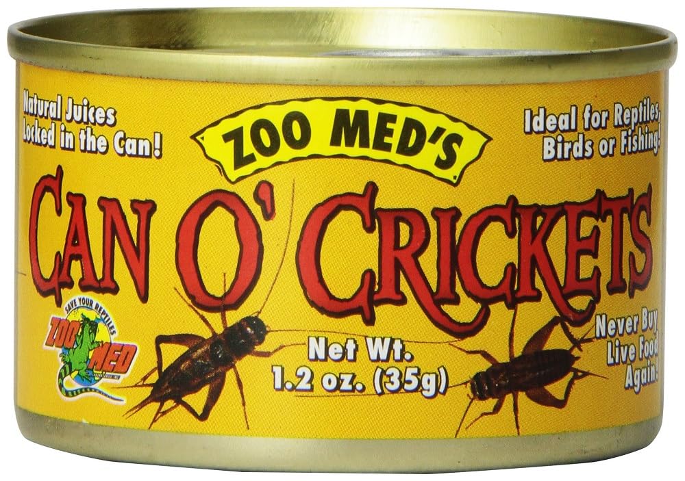 Zoo Med Can O' Crickets – 1.2 oz