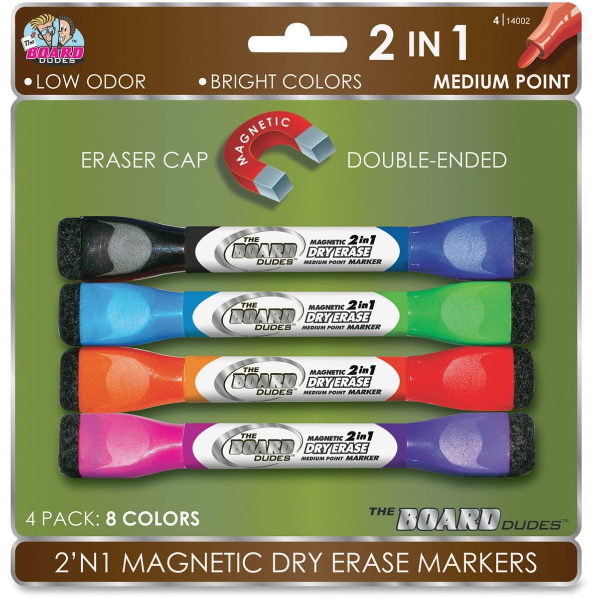 The Board Dudes Double-Sided Magnetic Markers