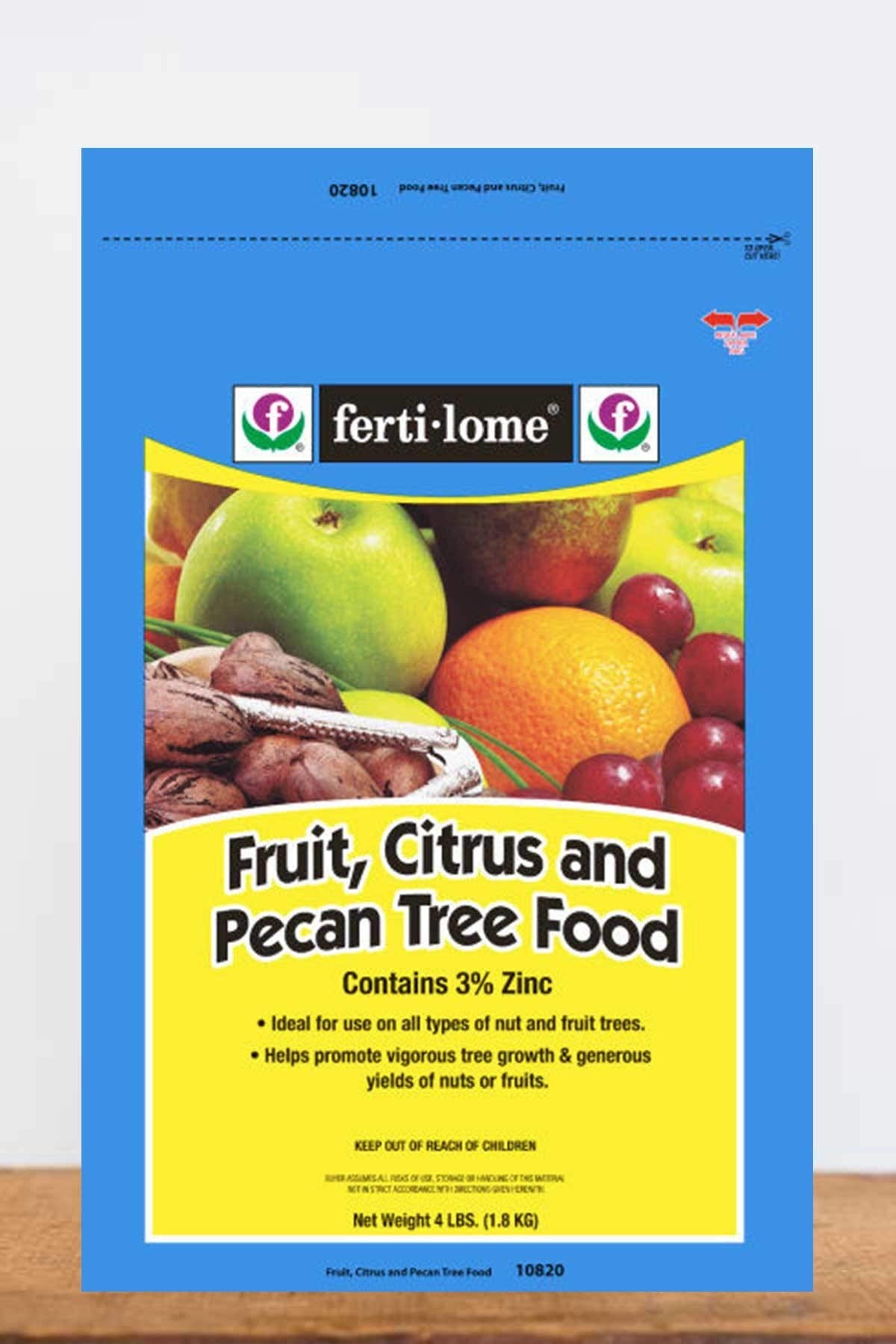 Voluntary Purchasing Group Fertilome 10820 Citrus and Pecan Tree Food, 19-10-5, 4-Pound