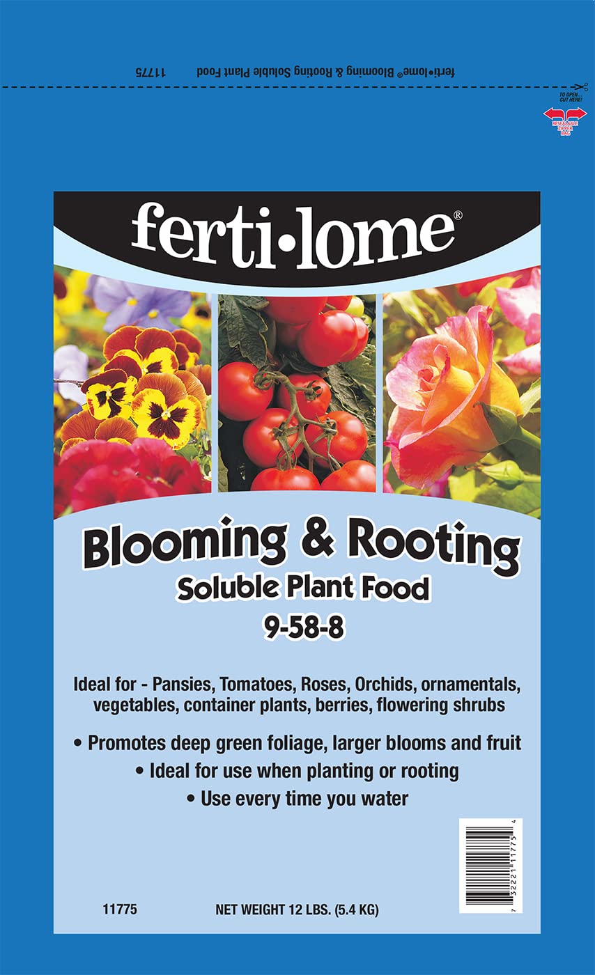 Fertilome (11775) Blooming & Rooting Soluble Plant Food 9-58-8 (12 lbs.)