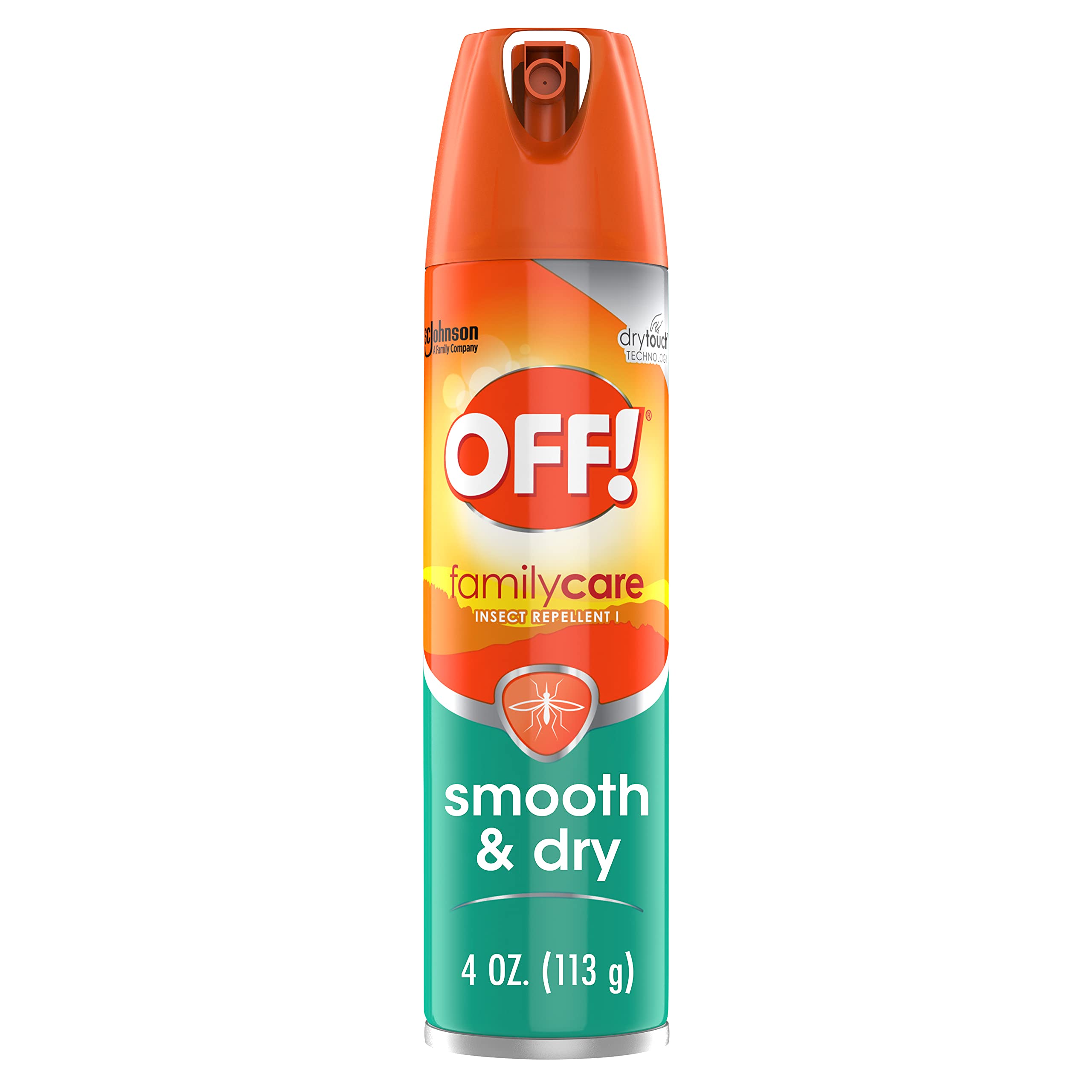 OFF Familycare Smooth and Dry Insect Repellent, 4 Ounce