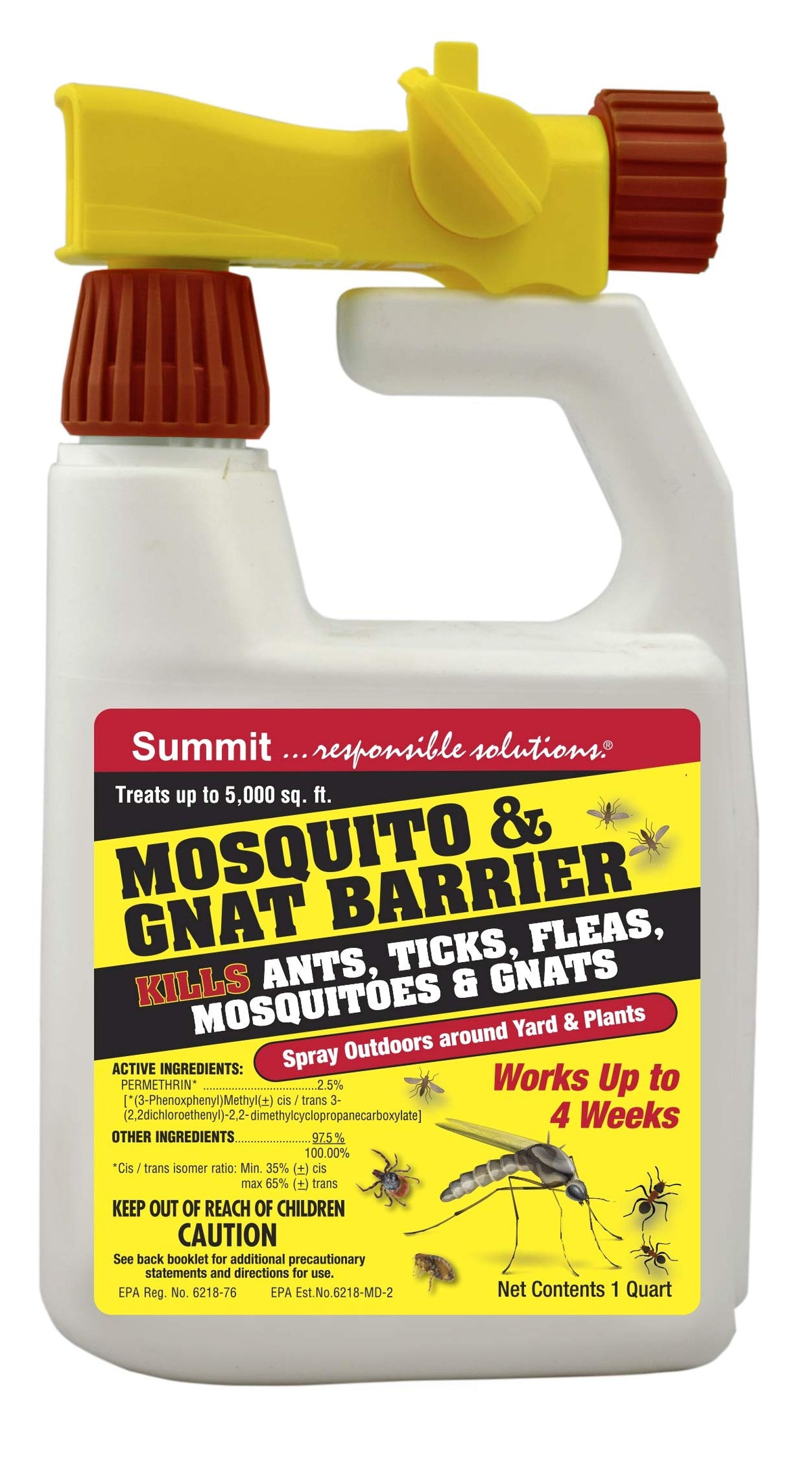 Summit Mosquito & Gnat Barrier – 32 oz (Covers 5,000 sq ft)