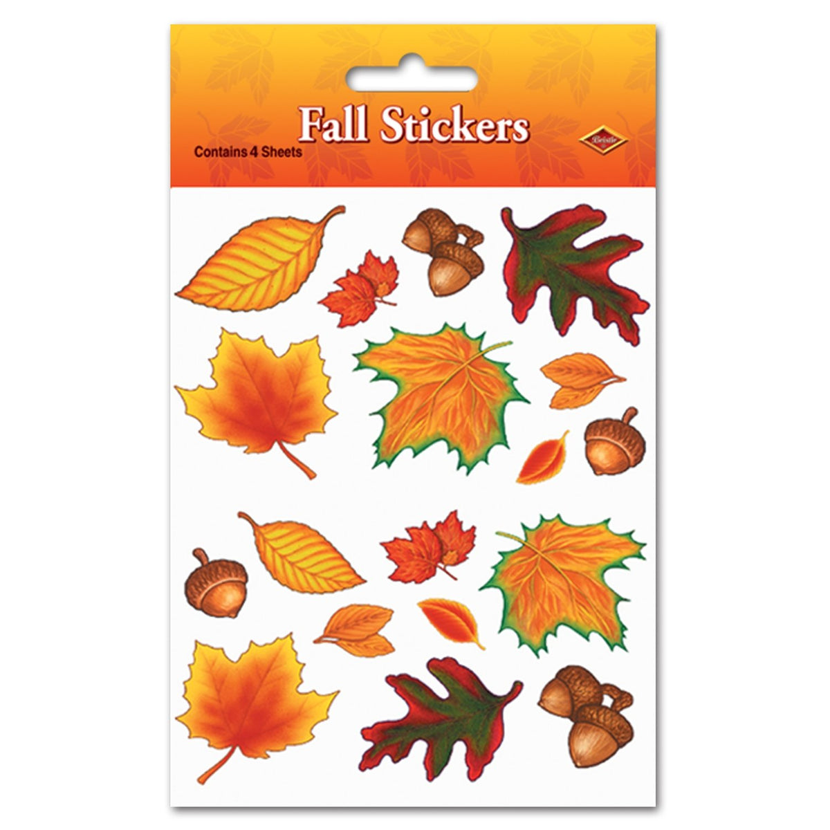 Beistle Fall Leaves Stickers