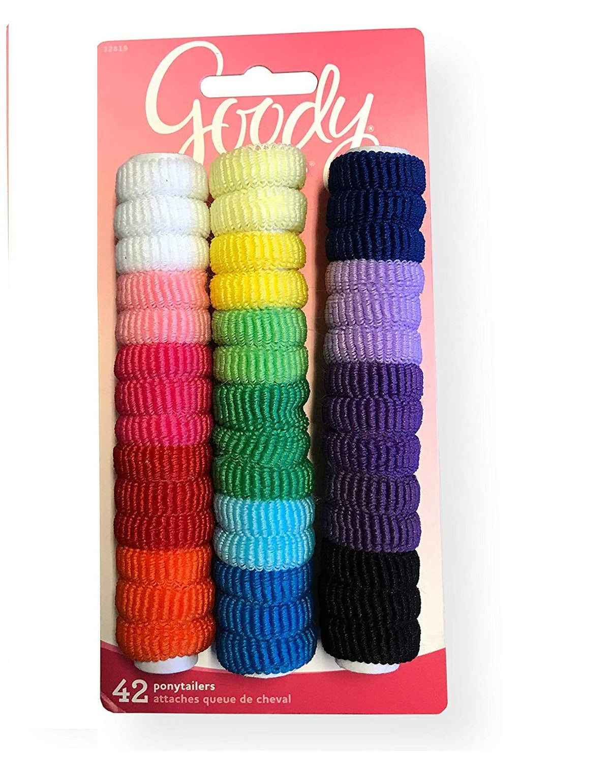 Goody Ouchless Tiny Terry Ponytailers – 84 Count – image 2