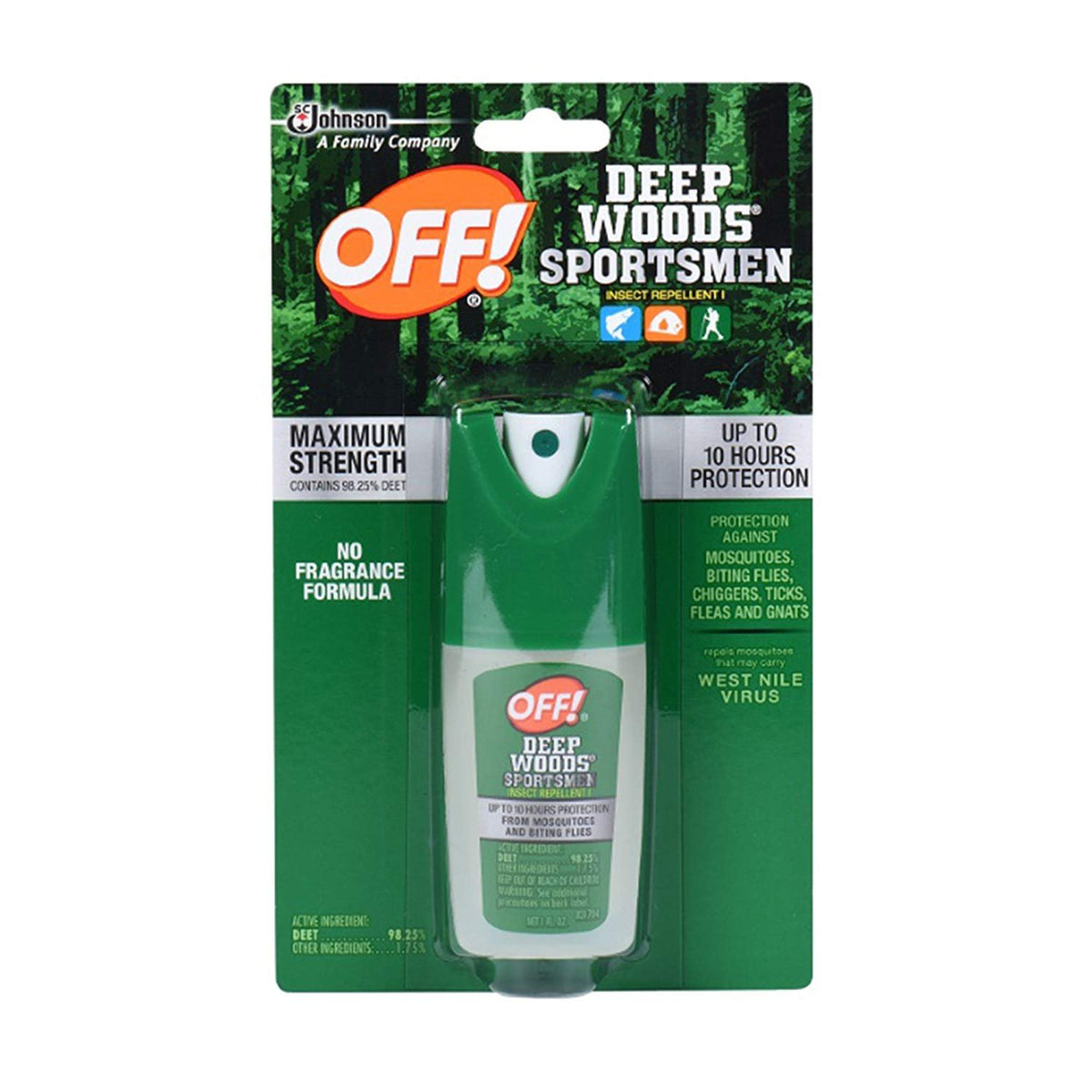 OFF! Deep Woods Sportsmen Insect Repellent – 1 oz