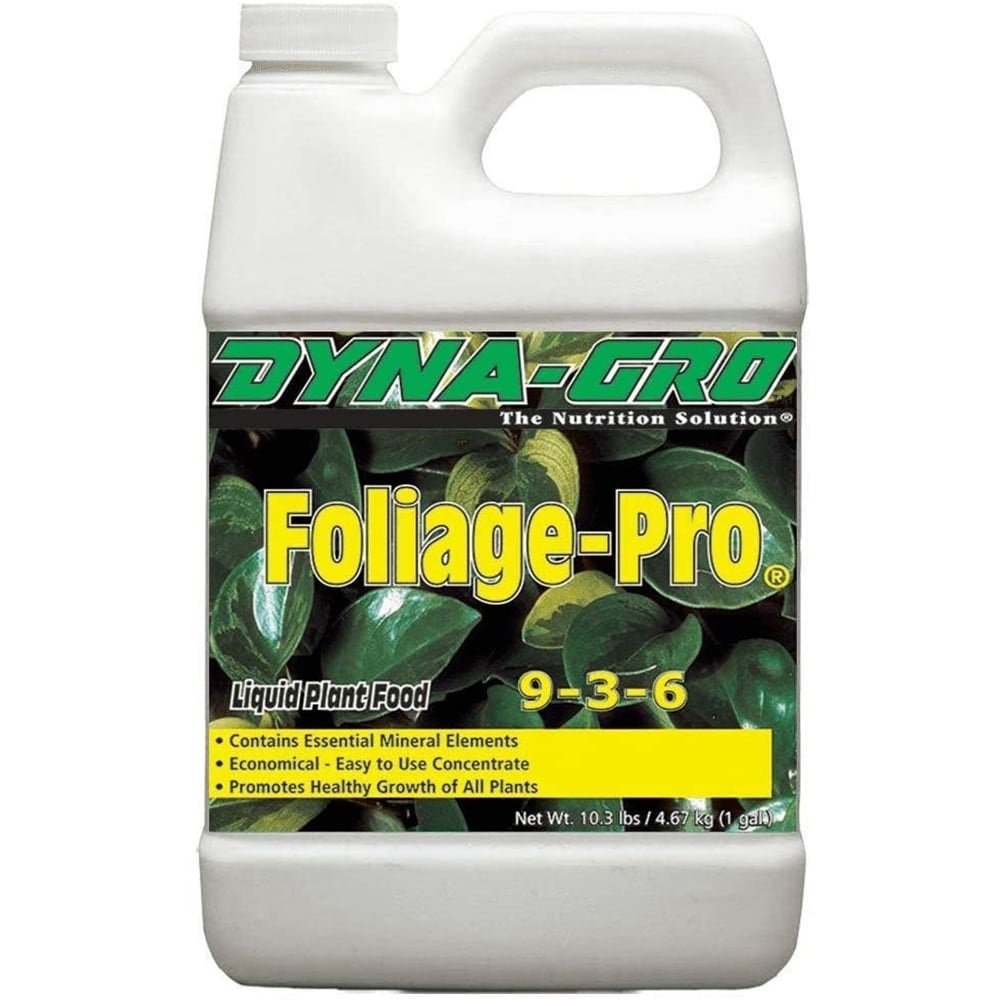 Dyna-Gro Foliage-Pro 9-3-6 Interior Scape Plant Liquid Food Concentrate, 1 Gal