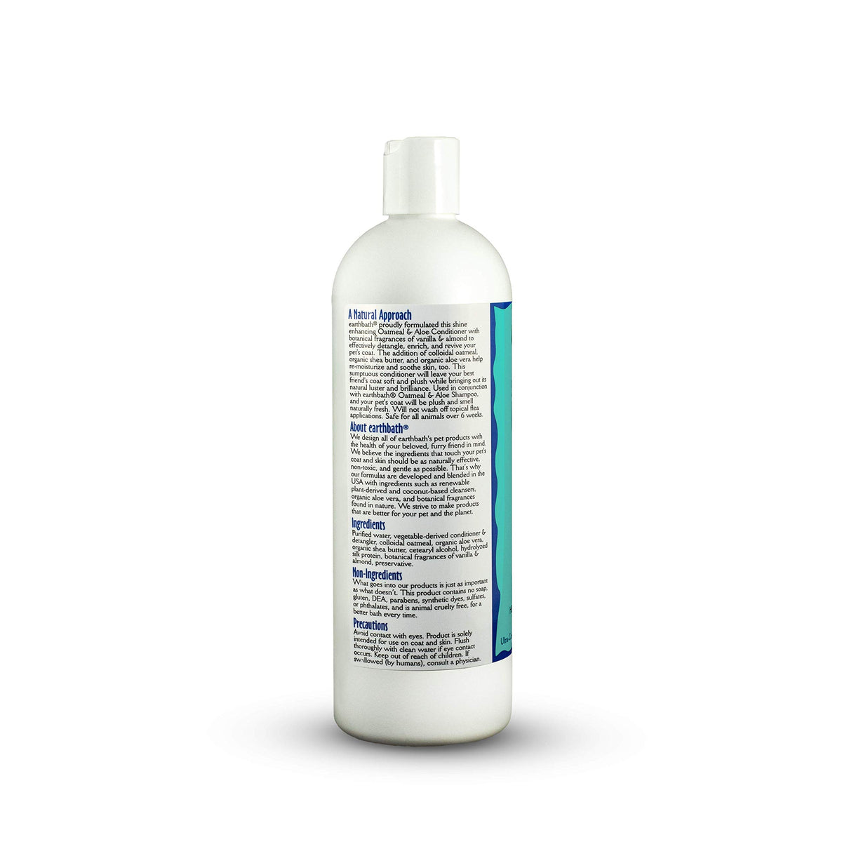 earthbath Oatmeal & Aloe Conditioner – Vanilla & Almond, 16 oz – image 2