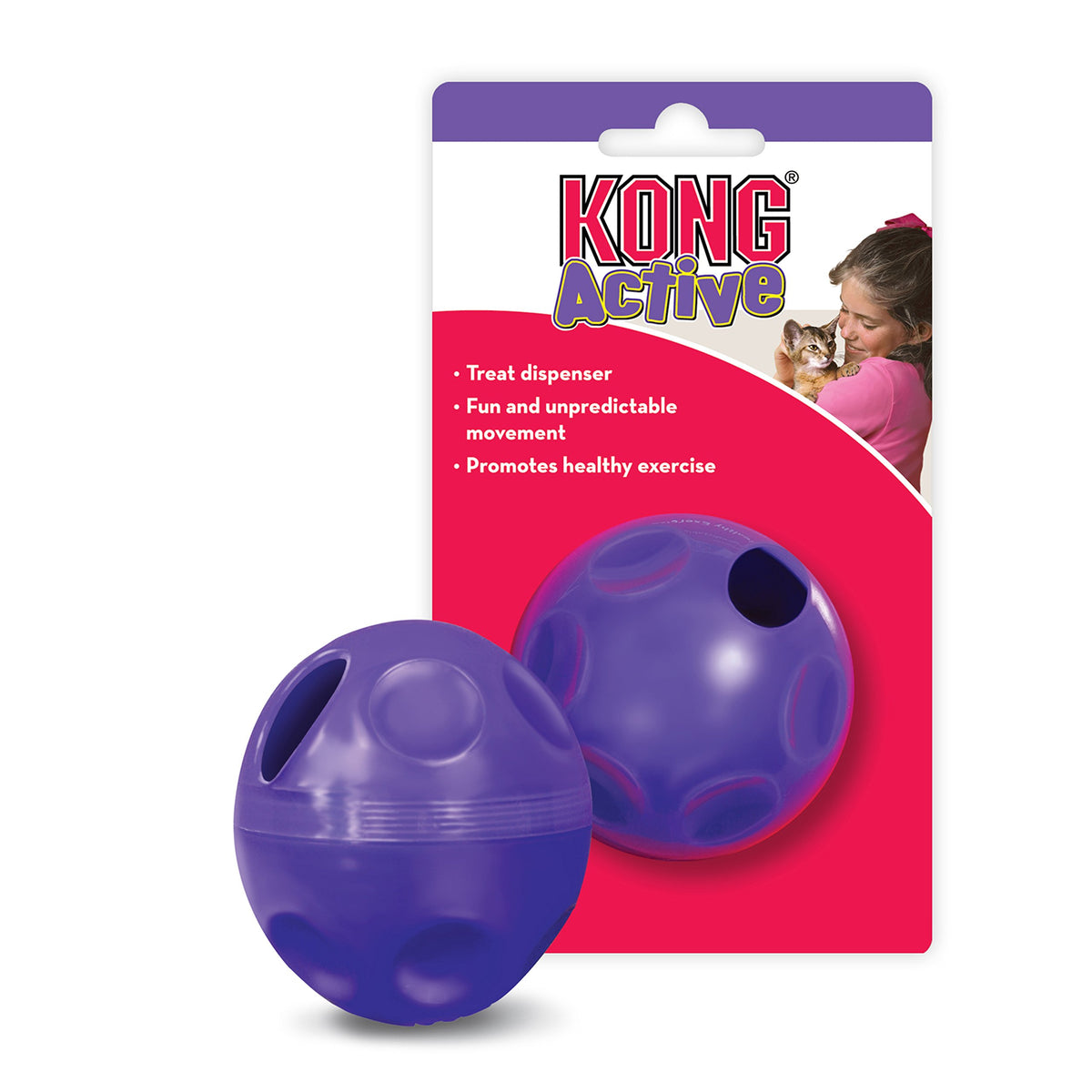 KONG Cat Treat Dispensing Ball – image 3