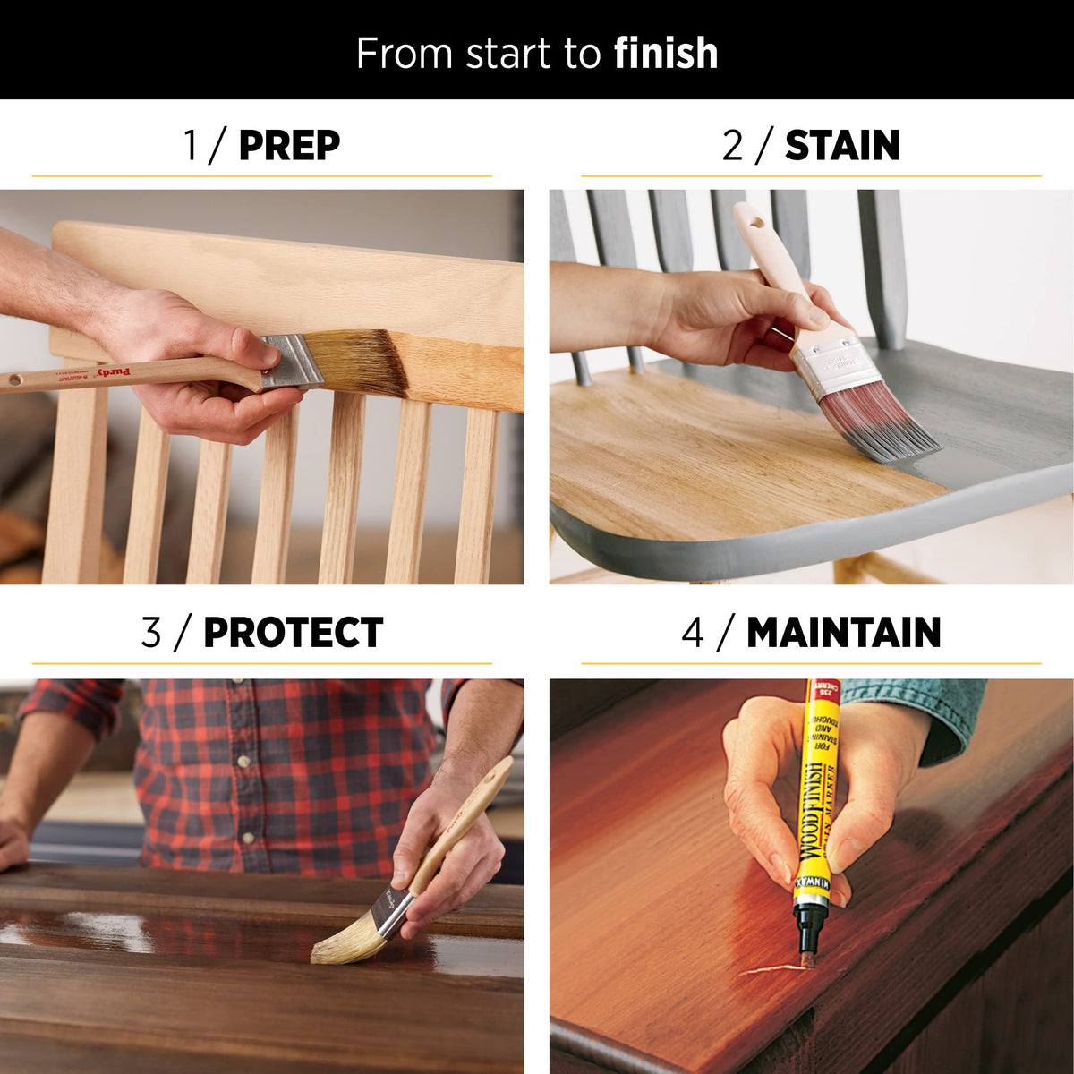 Minwax High Performance Wood Filler – 12 oz – image 2