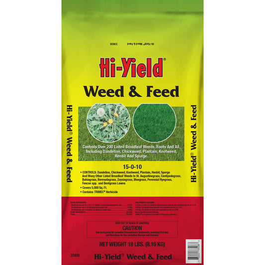 Hi-Yield (33408) Weed & Feed 15-0-10 (18 lbs.)