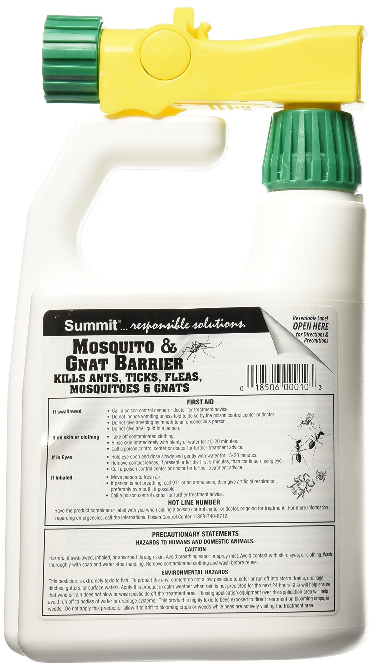 Summit Mosquito & Gnat Barrier – 32 oz (Covers 5,000 sq ft) – image 2
