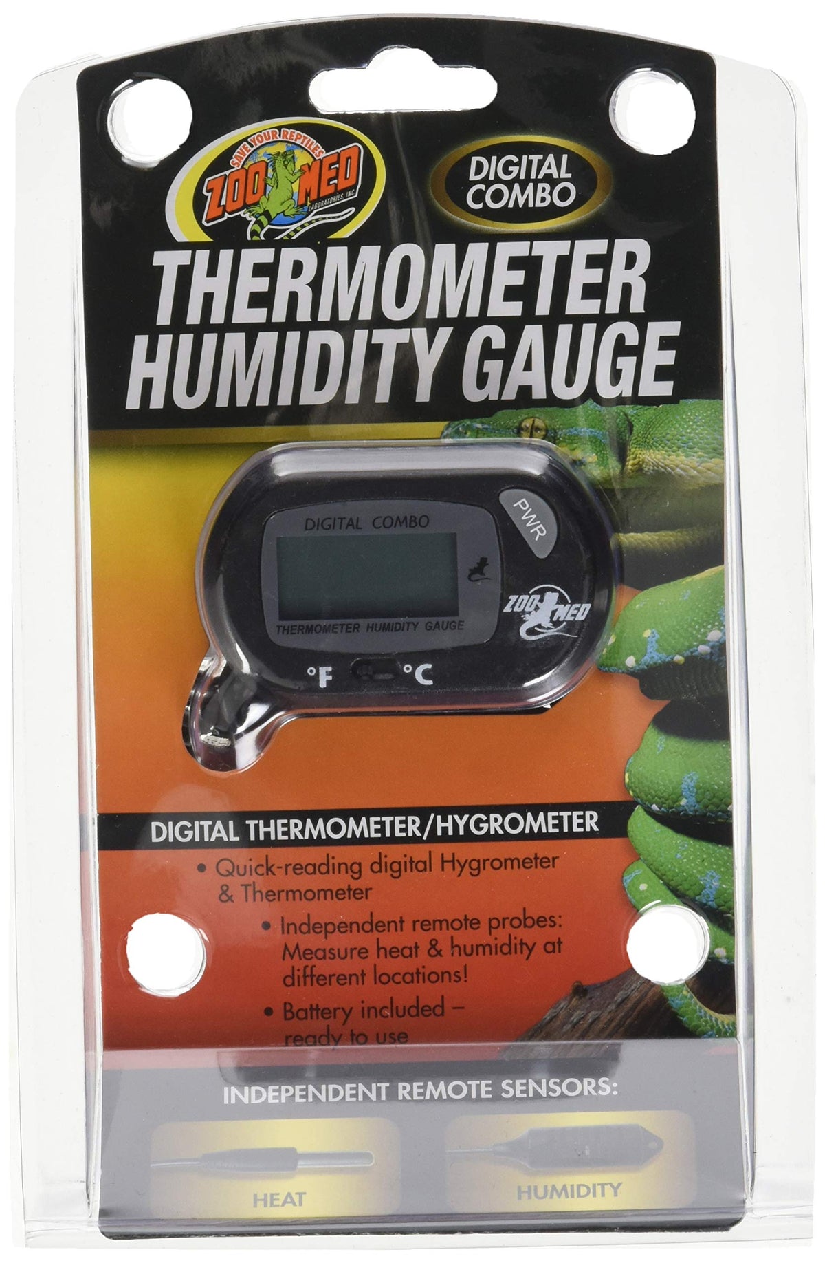 Zoo Med Digital Thermometer & Humidity Gauge (TH-31)