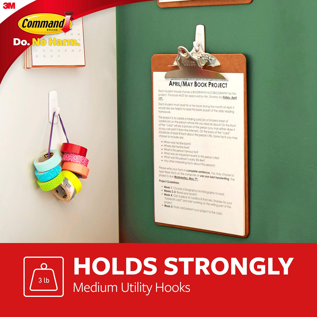 Command Medium Utility Hooks – 6 Pack – image 3