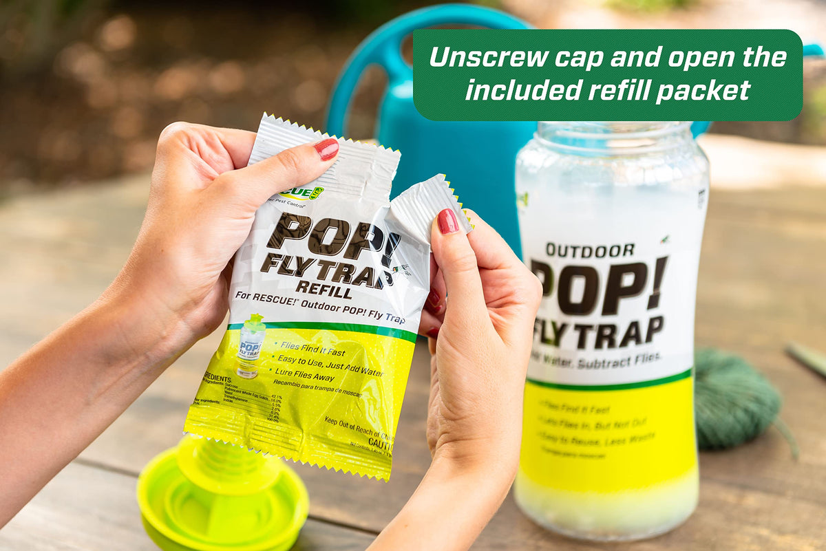 RESCUE! POP! Fly Trap – Large Reusable – image 3