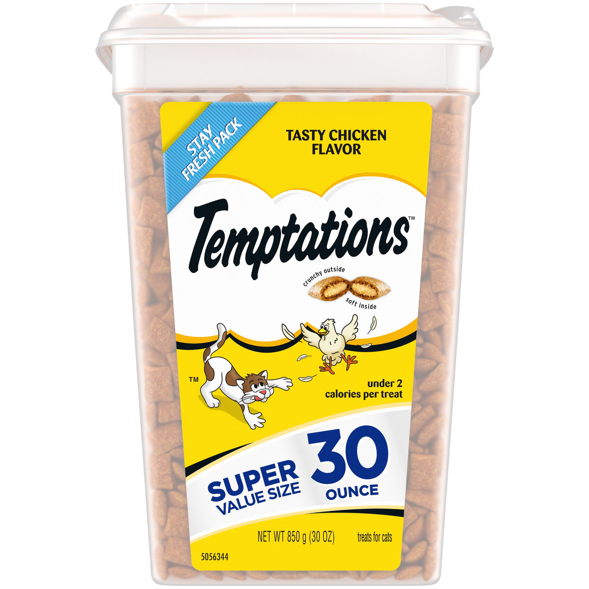 Temptations Classic Cat Treats – Tasty Chicken, 30 oz Tub