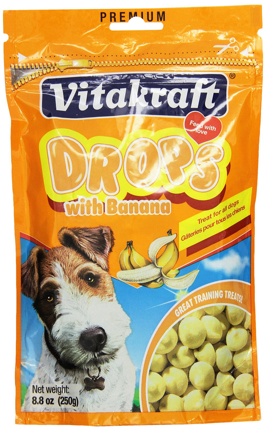 Vitakraft Dog Treat Drops - 8.8 Ounce Pouch