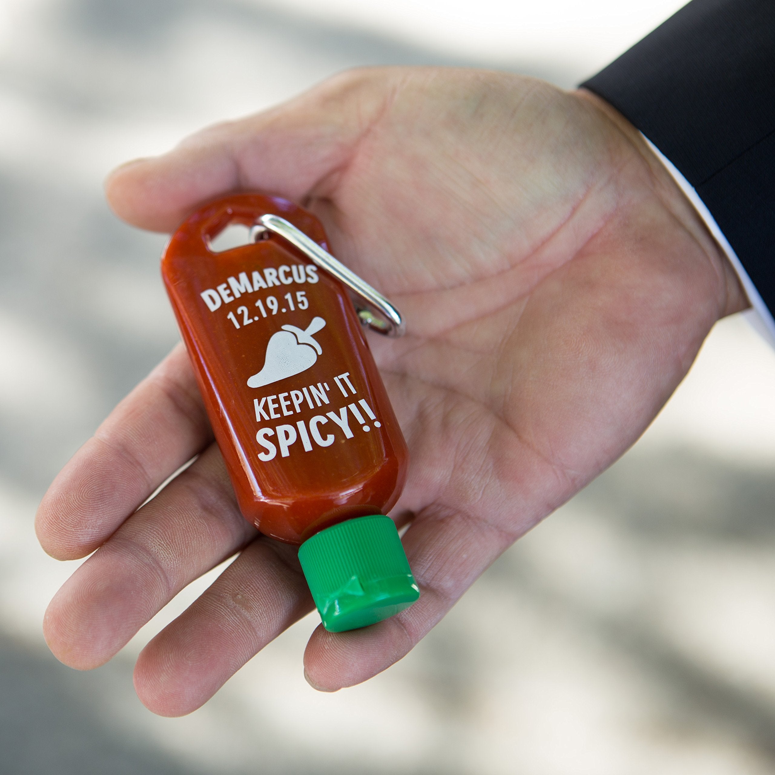 Custom Sriracha Keychains (100-Pack)