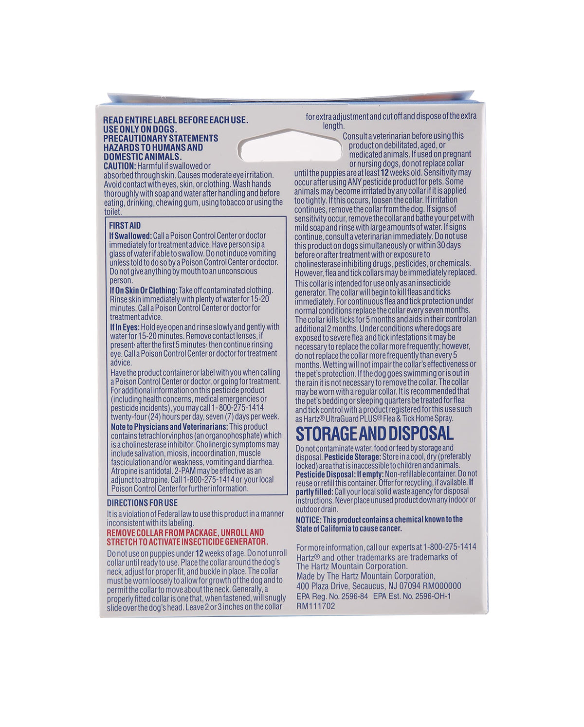 Hartz UltraGuard Flea & Tick Collar for Dogs & Puppies – Up to 20 in Neck – image 2