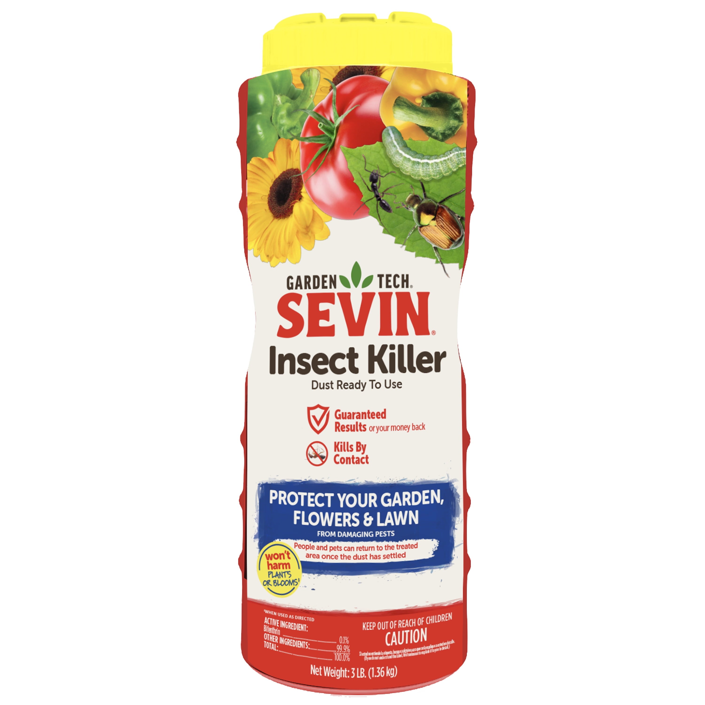 Sevin Garden Insect Killer Ready-to-Use Dust, 3 lb. Can