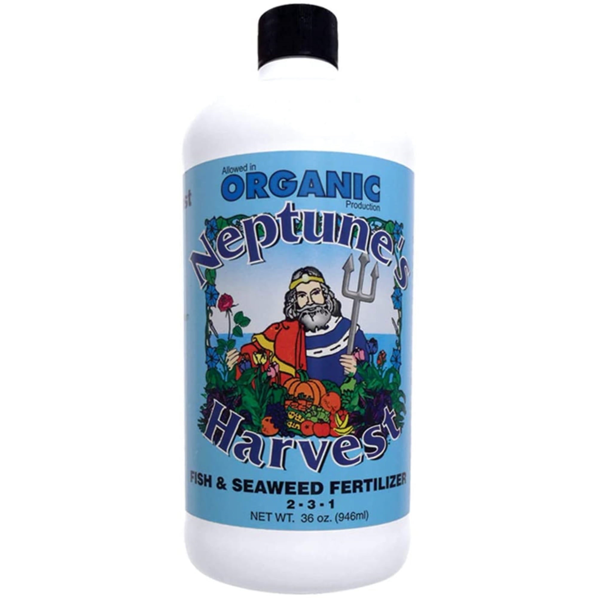 Neptune's Harvest Organic Fish and Seaweed Fertilizer, 36 Ounces