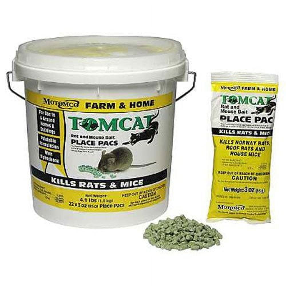 Tomcat Rat & Mouse Bait Place Pacs