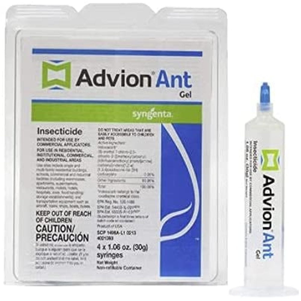 Syngenta Advion Ant Gel 4 tubes 30 grams each